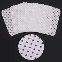 BTYMS lint-free nail wipes close-up highlighting pinhole design