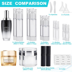 Bubimon atomizer perfume spray 50ml for on-the-go fragrance application