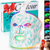 BUBLOC red light mask with 850nm infrared for at-home skin renewal