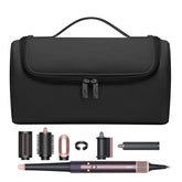 BUBM Dyson Airwrap travel case with main compartment for secure organization.