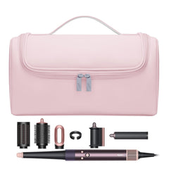 BUBM Dyson Airwrap travel case in pink offers organized storage for all attachments and the styler.
