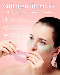 Bukamkom jelly-texture lip mask applies smoothly for hydrated lips.