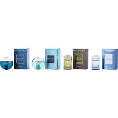 BVLGARI Mens Cologne travel-size packaging close-up for gifting or travel