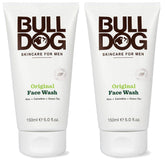Bulldog Original Face Wash two-pack front view for daily use