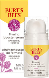 Burt's Bees Firming Serum bottle pump for daily use with smoother skin.