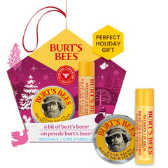Burt's Bees lip balm close-up showing moisture and smooth lips