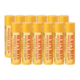 Burts Bees Lip Balm Original tub front view for smooth, hydrated lips.