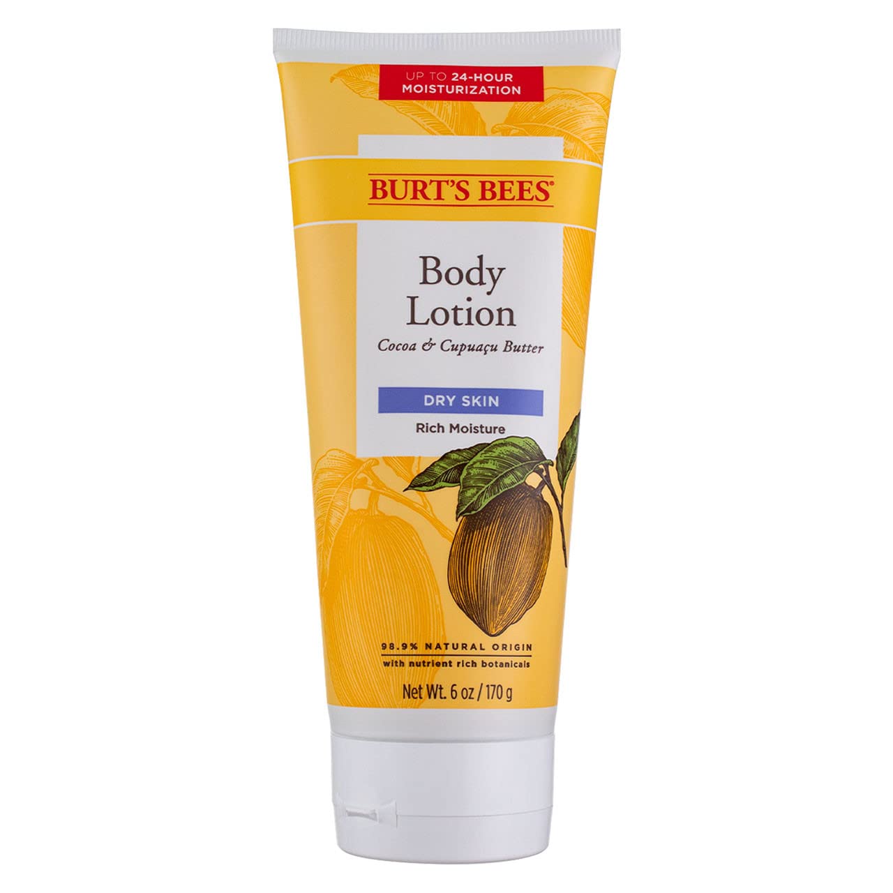 Burts Bees richly replenishing lotion triple-pack bottles for daily hydration and soft skin