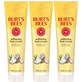 Burt's Bees Softening Foot Cream bottle with coconut oil formulation for dry feet