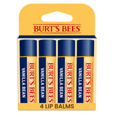 Burt's Bees Vanilla Bean lip balm tube for on-the-go hydration.