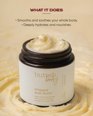 buttah by dorion renaud logo on jar emphasizes Black owned skincare commitment