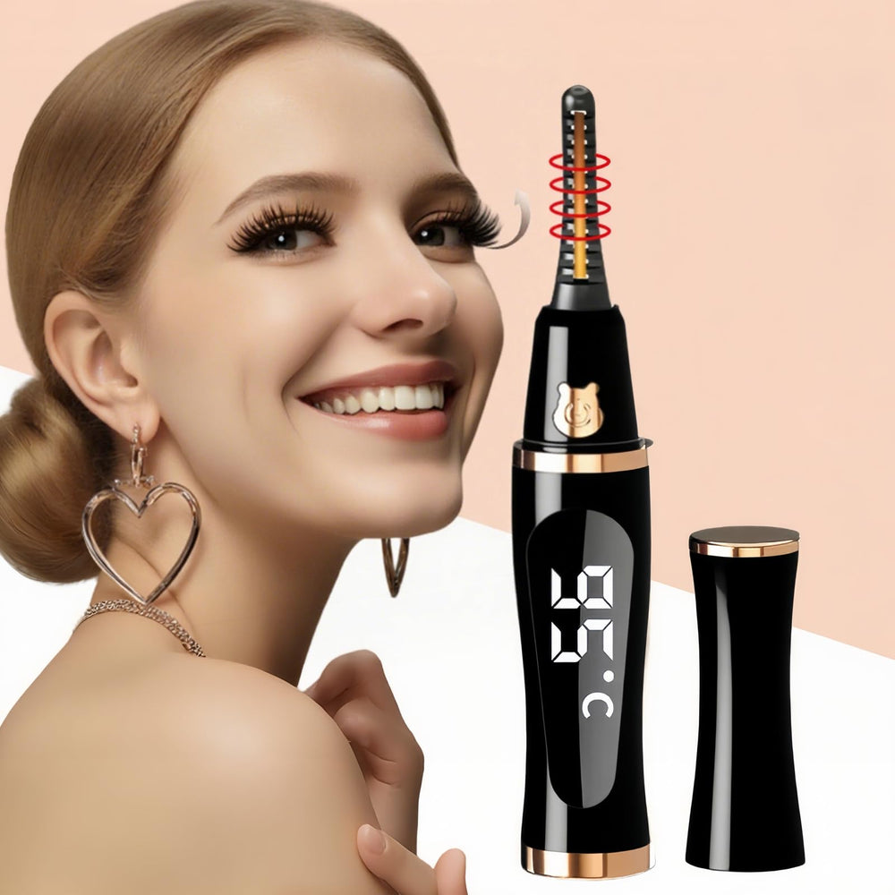BUV heated eyelash curler 5s heat-up for fast lash lift.