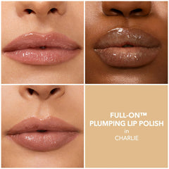 Buxom Full-On tinted lip plumper applying with a tingling sensation for fuller-looking lips.