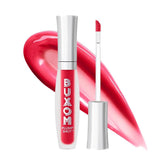 Buxom Plump Shot Cherry Pop tube with glossy finish for instant shine