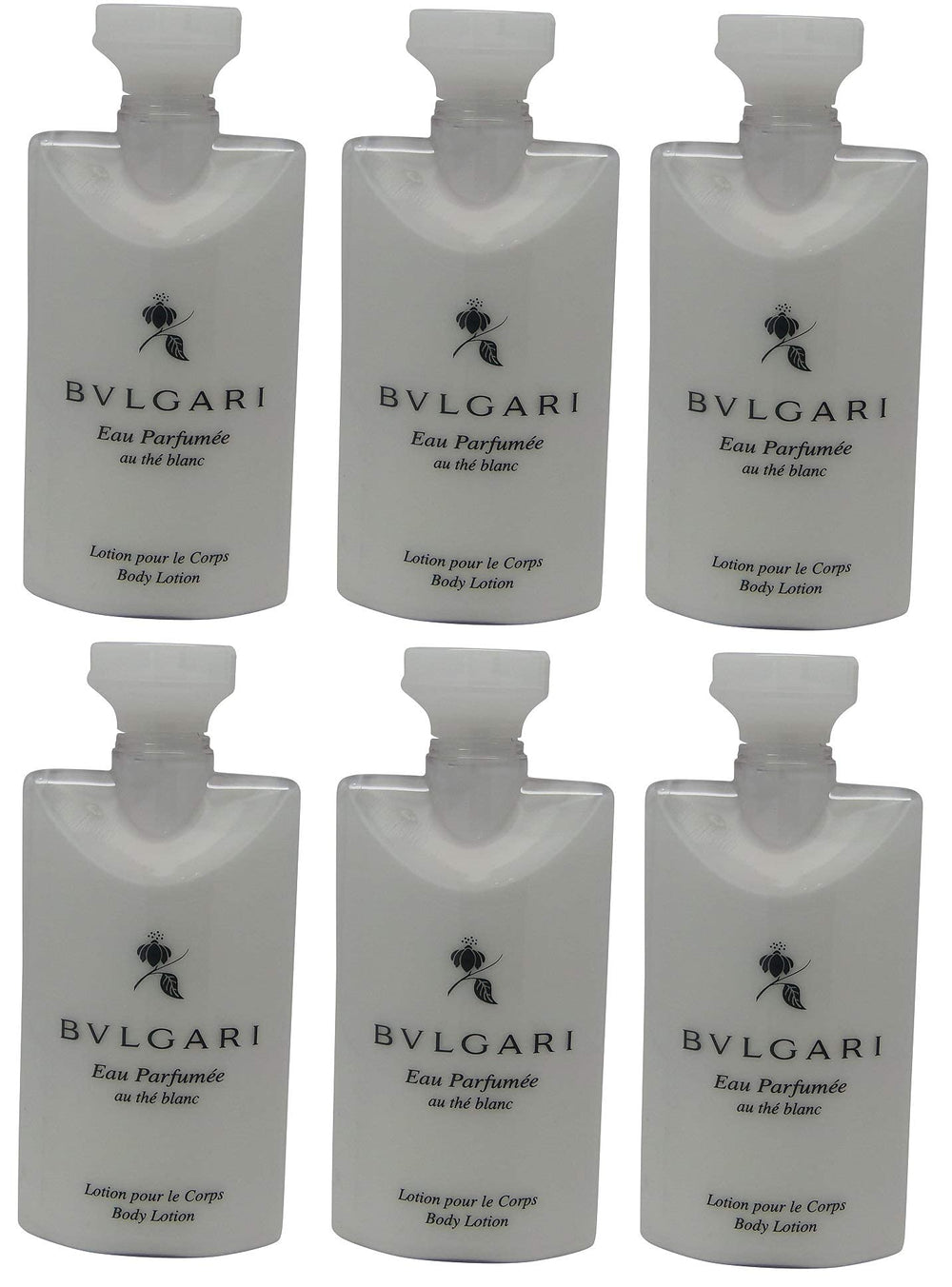 BVLGARI White Tea Body Lotion bottle for daily hydration and unisex fragrance.