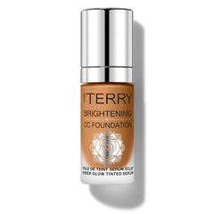 By Terry Brightening CC Foundation glow bottle highlights radiant skin with a lightweight finish.