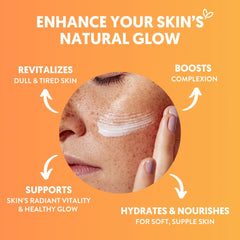 By Nature brightening vitamin C boost for radiant morning skin.