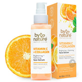 By Nature Vitamin C + Collagen Serum bottle for brightening and hydrating skin.