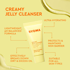 BYOMA So Bright Set ceramide moisturizer bottle supports barrier and hydration.