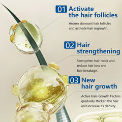 BYXE Roll-on applicator showing precise scalp contact for easy use