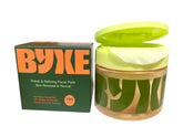 BYXE snail mucin toning pad hydrates for a refreshed complexion.
