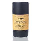 C.O. Bigelow Bay Rum deodorant gel-stick 2.5oz with smooth glide and clear finish for daily wear.