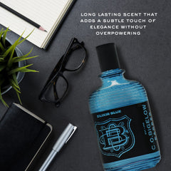 C.O. Bigelow Elixir Blue bottle labeled shows premium presentation suitable for gifting.