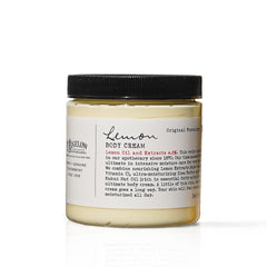 C.O. Bigelow Lemon Body Cream 8oz jar delivers deep hydration for dry skin.