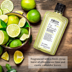 C.O. Bigelow Lime Coriander label highlights cruelty-free, USA-made formula