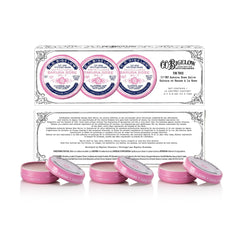 C.O. Bigelow Sakura Rose Salve Tin in bag keeps lips soft on the go.