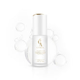 CA CAREL Face Serum dual phase bottle showcases hydrating formula for radiant skin