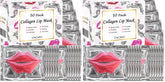 CACASO crystal lip mask rose pink, 50pc per pack, for hydrated lips.