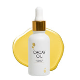 Cacay Pure face oil bottle showing lightweight, fast-absorbing skincare.