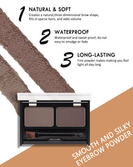Caedelfly double brow razor for clean edge shaping.