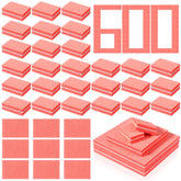 Caeuiciw orange two-sided buffer block, 80/100 grit, for gel and acrylic prep