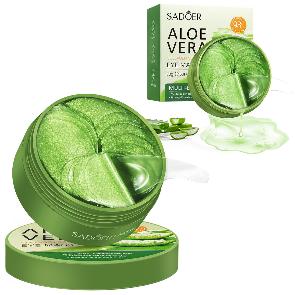 Caewous under-eye patches package for convenient daily use