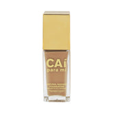 Cai Para Mi Natural Radiant Foundation tan bottle with pump delivers a smooth, long-lasting base for daily wear