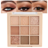 CAKAILA 9Colors Neutral palette cover offers versatile nude looks for daily wear.