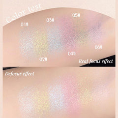 CAKAILA blendable soft powder eyeshadow glides smoothly for natural finish.