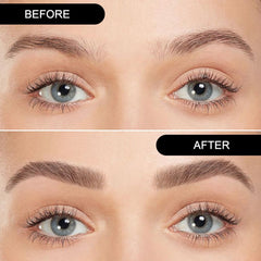 CAKAILA brow powder two-tones blend to create a soft, natural look.