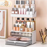 caktraie bathroom organizer with five-tier design keeps vanity tidy and accessible