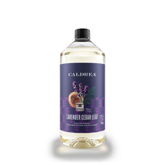 Caldrea Lavender Cedar Leaf bottle pour offers a fragrant hand cleanse.