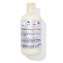 California Baby Super Sensitive Hair Conditioner bottle top view highlighting plant-based formula.