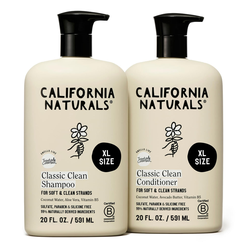 California Naturals Coconut Shampoo bottle front for daily cleansing