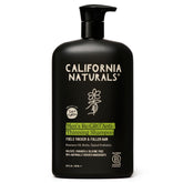 California Naturals Re:GRO Shampoo bottle pour for an invigorating scalp cleanse.