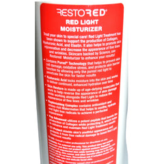 California Tan Restored Moisturizer applied cream demonstrates quick absorption after cleansing.