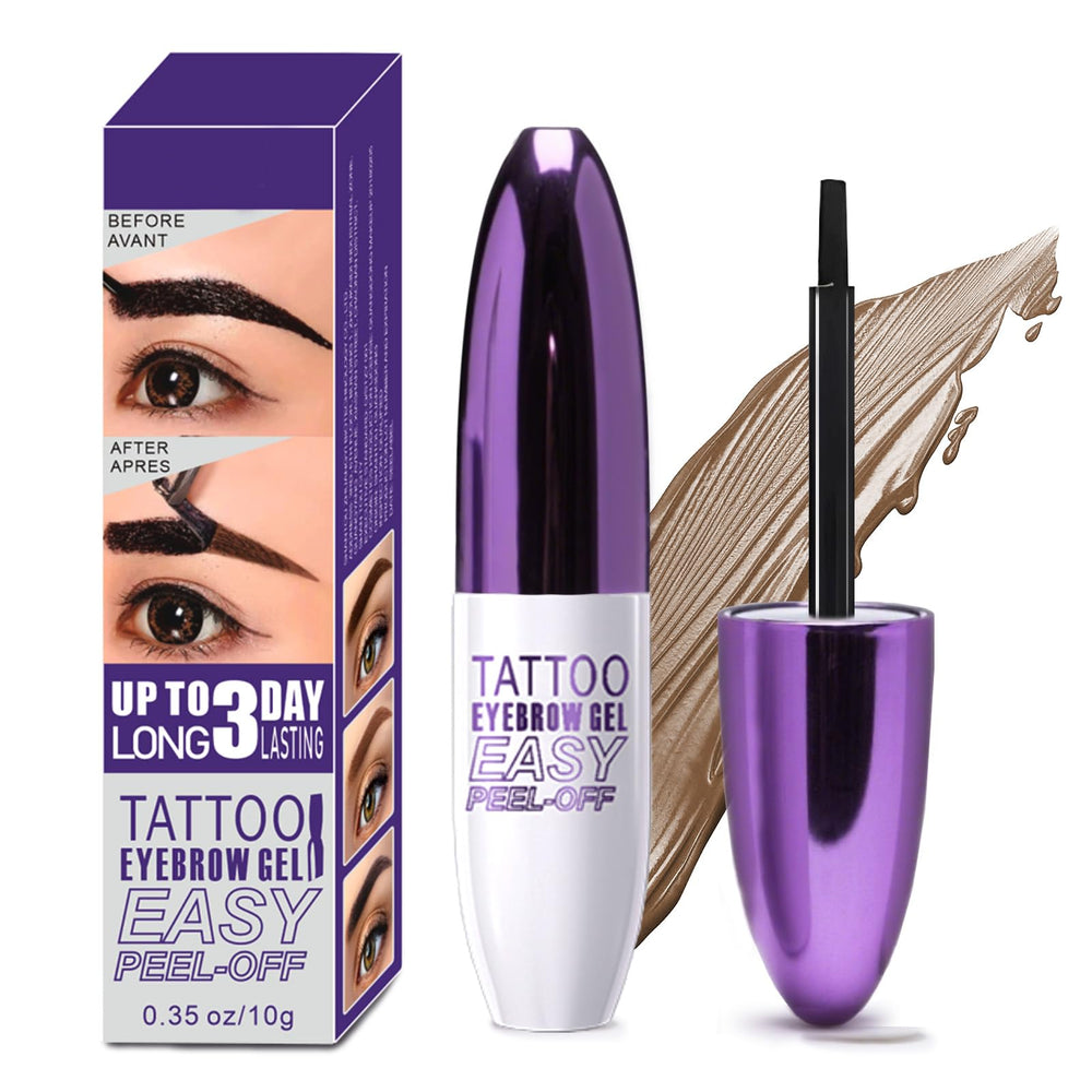 Callmynm Peel Off Eyebrow Gel bottle ready for quick at-home brow color.