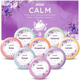 CalmNFiz Peppermint Shower Steamer for a refreshing morning boost.