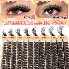 Calphdiar DIY lash extensions steps illustrate easy at-home application.