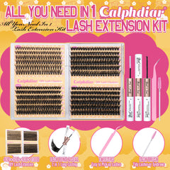 Calphdiar lashbond-seal for secure, long-lasting lash wear.